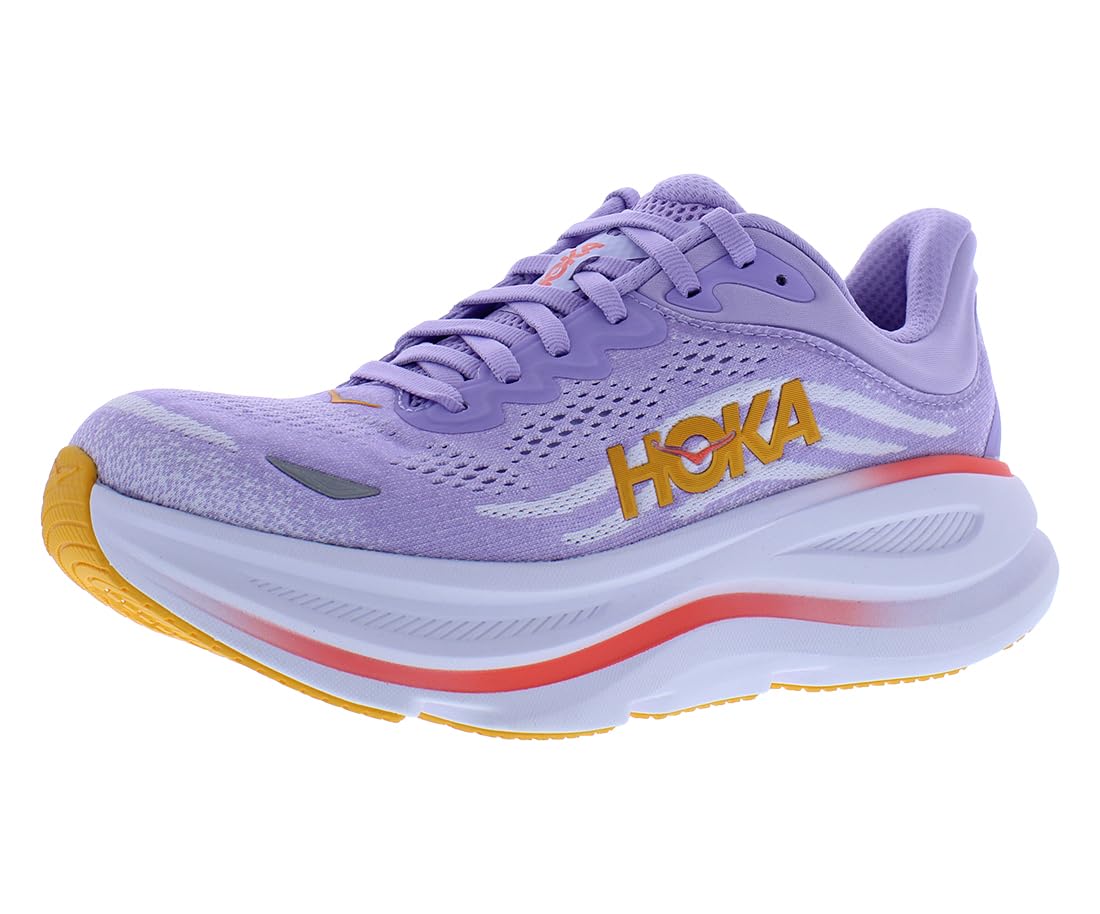 Hoka Women's Bondi 9 Aster Flower/Starlight Glow 5 Medium Image