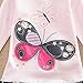 NOVA Kids Girls Cotton Long Sleeve Above Knee Dresses Pink H5460 5-6 Years