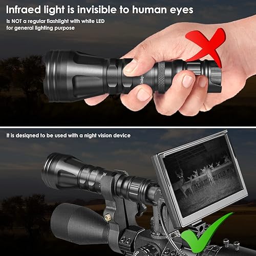 Uniquefire Best Ir Torch For Night Vision Best IR Illuminator Buy