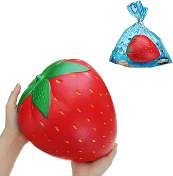 huge strawberry squishy