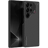 Aulumu S25 Ultra Galaxy Aramid Fiber Magnetic Case | 1500D Ultra Slim Woven | Compatible with MagSafe | Passive Cooling Samsung Galaxy S25 Ultra Case