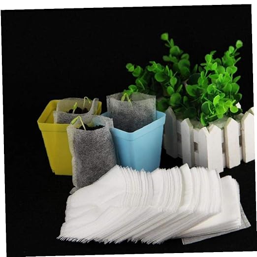 100pcs de semillero de Plantas de vivero Bolsas orgánica ...