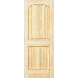 Colonial Two Panel Arch-top Passage