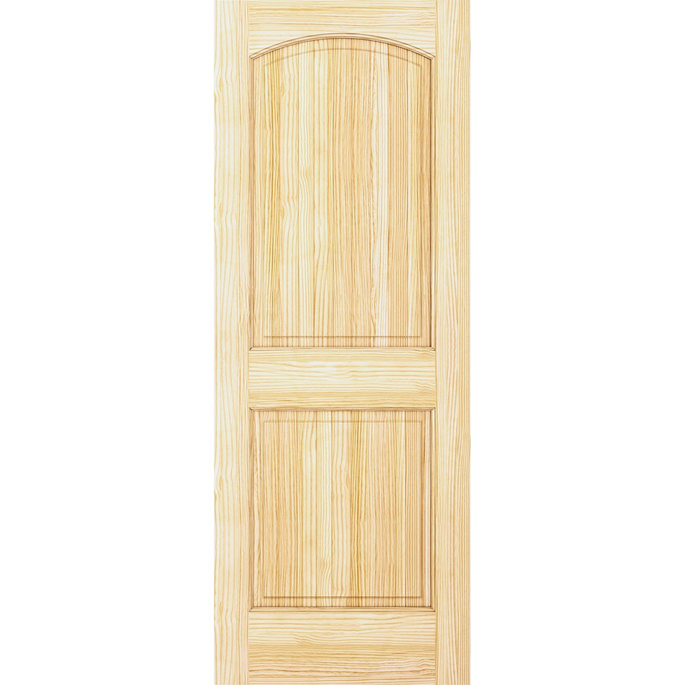 Colonial Two Panel Arch-top Passage
