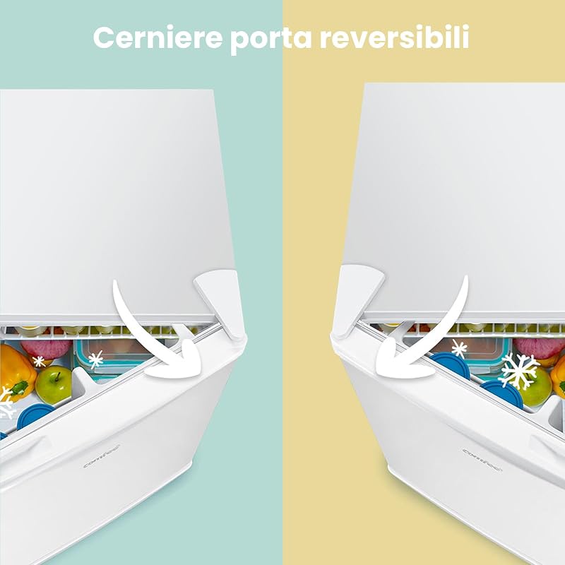 Mini Frigo da Camera 43L con Chiller Box 0-10℃, Bianco