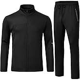 Rdruko Men's Track Suits 2 Piece Set Sweatsuits Tracksuits Jogging Workout Gym Athletic Sweat Suits