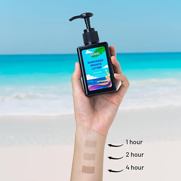 SUENOIN QUICK TANNING LOTION MILK 150ML, 4-HOUR COLOR DEVELOPMENT, 7-DAY LASTING – DUAL TANNING FORMULA, NO SUN EXPOSURE NEEDED