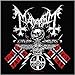 Mayhem Coat of Arms Patch 25 Years of Black Metal Music Band Sew On Applique