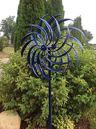 Windswept Kinetic Windspinner (Blue)