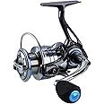 Tempo Apex Spinning Reel - Ultralight Magnesium Body Fishing Reels Spinning with 10+1 BB, Carbon Fiber Max Drag 39 LBs, Smooth Fishing Reel with Aluminum Shaft and Handle for Bass Trout Catfish