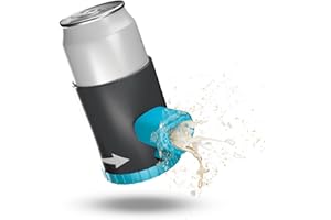 GUZZLETECH LLC THE ORIGINAL Shotgun Roulette - The Thrilling Twist-and-Pass Party Game. Like Hot Potato With Your Favorite Beverage! Fun Bachelor Party Gift for Tailgate BBQ Pregame or Funny White Elephant (Black)