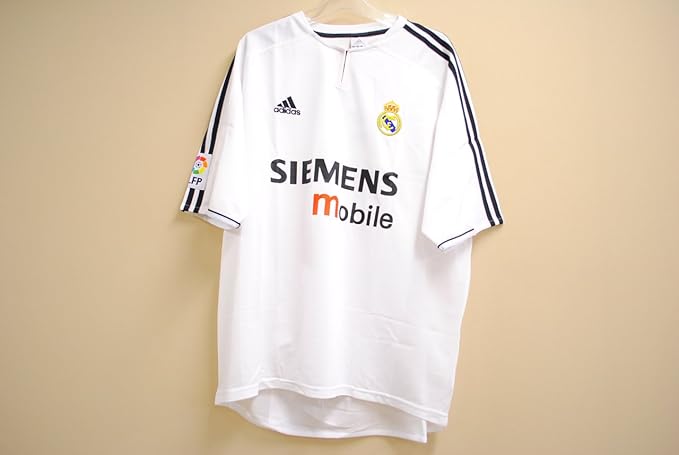 Amazon アディダス Adidas レアルマドリード 03 04 ユニフォーム レプリカゲームシャツ ホーム 半袖 M3062 ホワイト 4lサイズ Tシャツ カットソー 通販