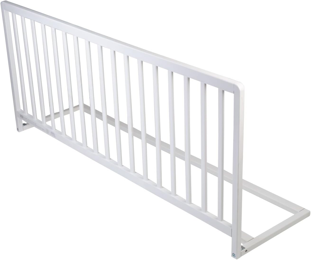 Safetots Extra Wide Extra Tall Wooden Bed Guard, White, 60cm High x 140cm Wide - Image 3