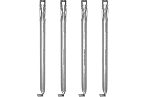 TAILGRILLER Burner Tube Set for Blackstone 36 Inch Griddle, Set of 4 Stainless Steel Straight Burner Tubes with 4 Screws