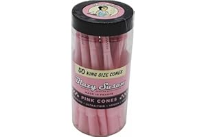 BLAZY SUSAN PINK 50 KING SIZE CONES