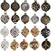 10/lot Mix Style Alloy Locket Essential Oil Aromatherapy Diffuser Pendant Charms Necklace Jewelry Findings
