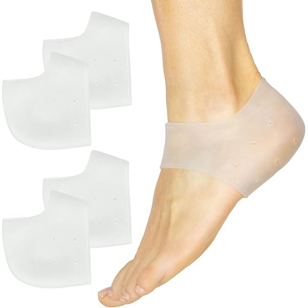silicone heel cups for cracked heels