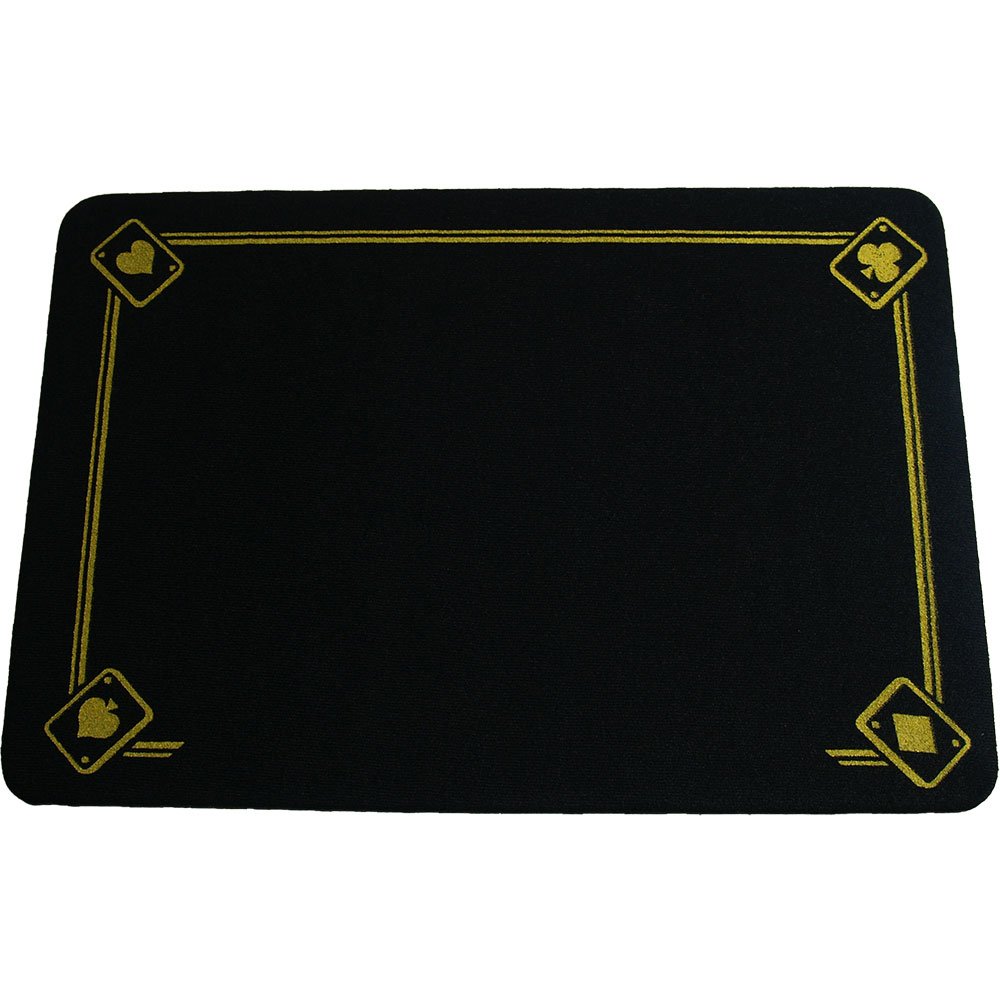 MMS VDF Close Up Pad with Printed Aces (Black) by Di Fatta Magic - Trick