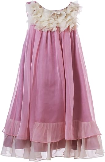 flower girl mauve dress