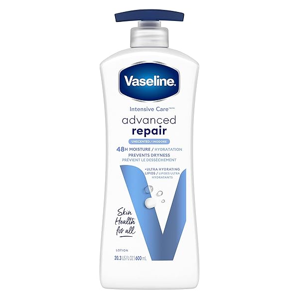VASELINE 08700 INTENSIVE CARE LOTION ADVANCED REPAIR UNSCENTED...