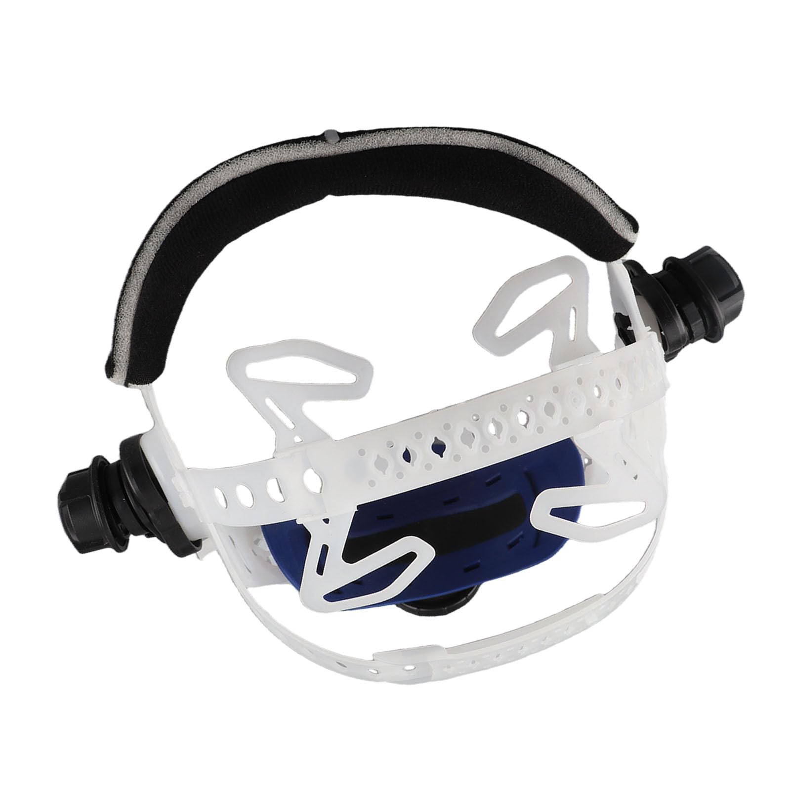 Replacement Headgear, Welding Welder Mask Adjustable Headband for Solar Auto Darkening Welding Helmet Accessories, Black and White(White)