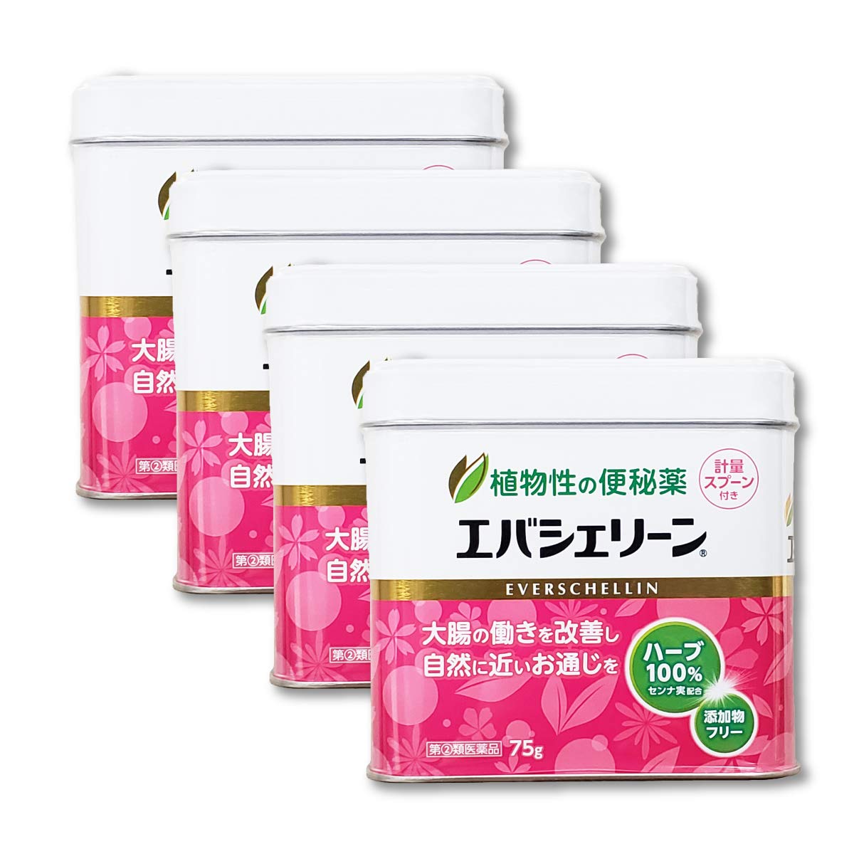 【指定第2類医薬品】エバシェリーン 75g ×4商品画像