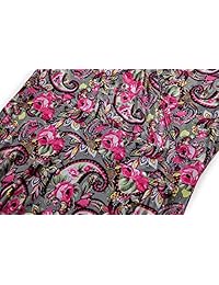 Vestido de manga larga con cuello en V para mujer, estilo casual, 805