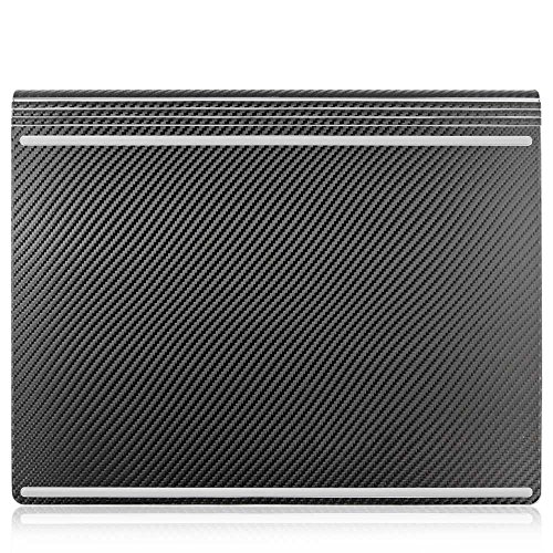 Microsoft Surface Book 2015 Keyboard Black Carbon Fiber Full Skin Protector by ArmorSuit MilitaryShield Anti-Bubble Shield w/ Lifetime Replacements