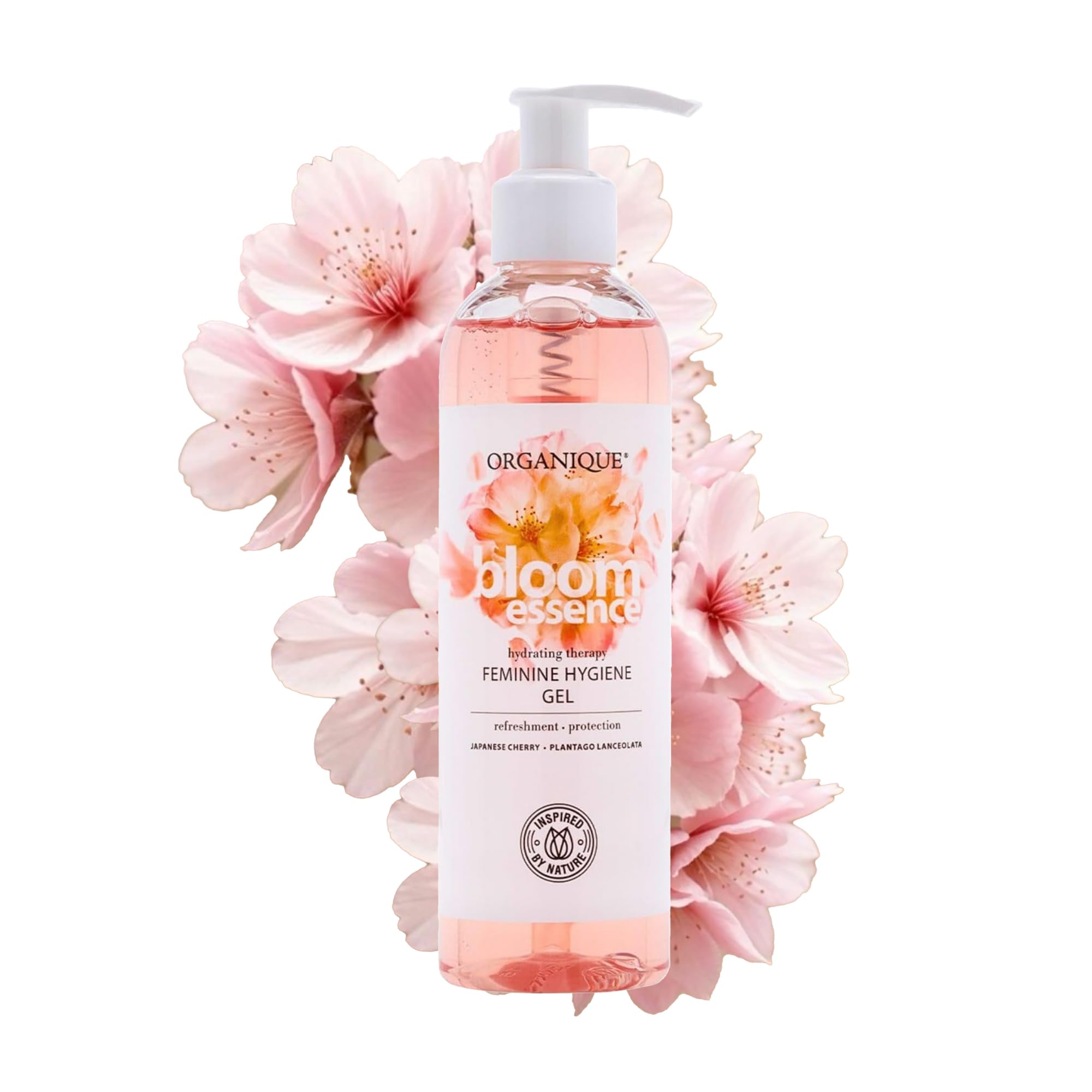 Organique Premium Female Intimate Washing Gel, Soothing Anti-Itching Effect, Prebiotic Complex & Lactic Acid Restores pH Balance, Moisturising Care, Soap-Free Gentle Feminine Wash for Women (250 ml)