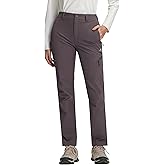 Pioneer Camp Women's Hiking Pants, Breathable Quick Dry Softshell Pants Water Repellent Stretch Cargo Work Pants Outdoor