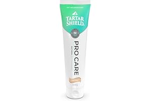 Tartar Shield Pro Care – Natural Pet Toothpaste – VOHC Approved – Protects Against Plaque & Tartar – Freshens Breath & Gently Removes Stains – for Dogs & Cats – Coconut Flavor, 3 Oz.
