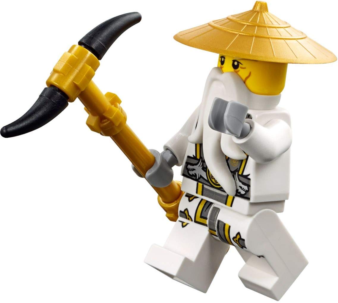 LEGO Ninjago Master Sensei Wu Ninja Dragon Minifigure NEW 2015 70734