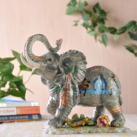 FORLONG Ceramic Collectible Figurines Statue，3D Hand