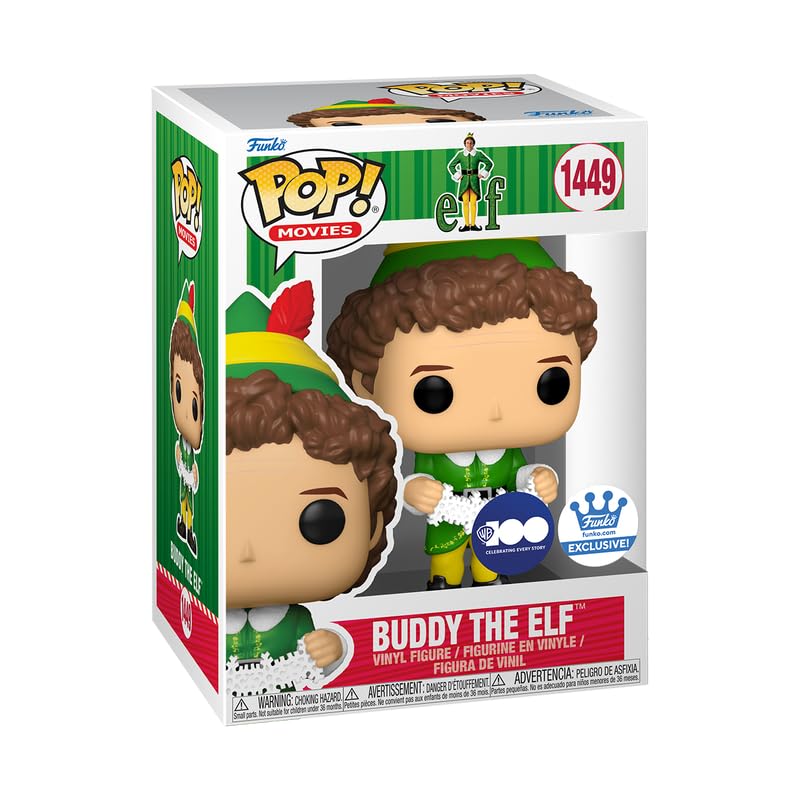 Funko Pop! Moveis: Elf - Buddy of the Elf with Paper Snowflakes Shop Exclusive
