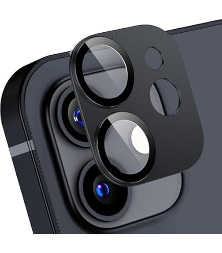 Protector Para Lente Vidrio Templado Camara Negro Color Iphone 11/ 12 / 12 Mini Ximxi Protector Para Celular | En Línea