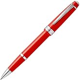 Cross Bailey Light Rollerball Pen, Polished Red, Medium Point, Black Ink | Rollerball Pen, Refillable for Smooth Writing, Well-Balanced Distinctive Design, Premium Gift Box, Medium Point Black Refill