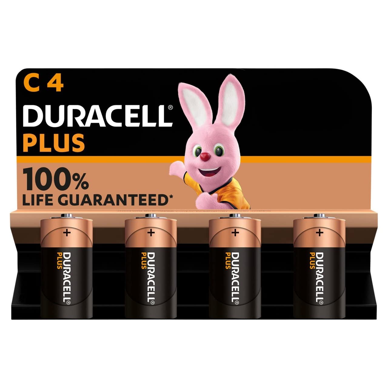 Duracell C Plus 4 pack Batteries