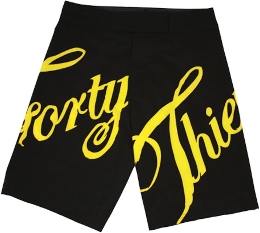 Forty Thieves Rios MMA Fight Shorts (black, 36)