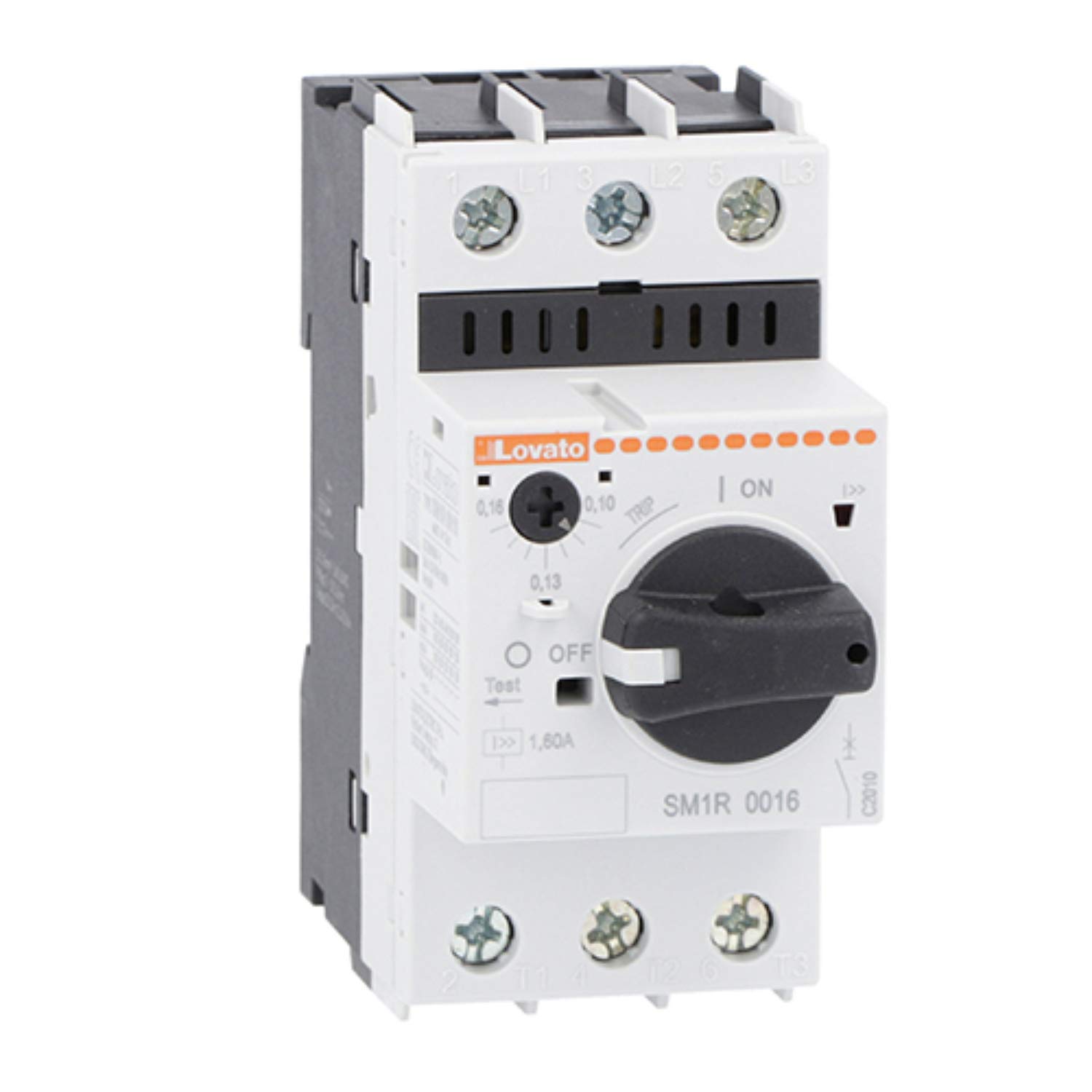Rotary Control Motor Switch 1 to 1.6 A 4.5 x 8.5 x 9 cm White (Reference: SM1R0160)