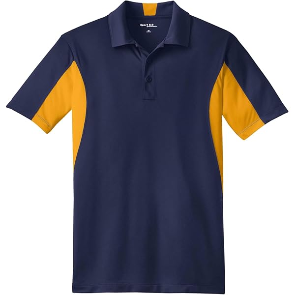 SPORT-TEK Unisex Side Blocked Micropique Sport-Wick Polo