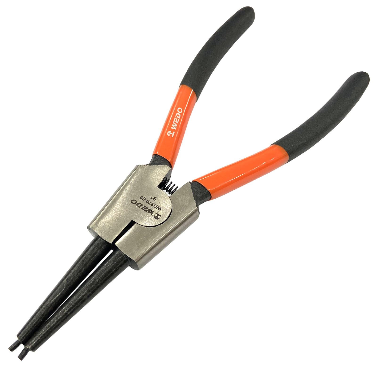 WEDO External Snap Ring Plier, Chrome Vanadium Steel, Die-forged, Ergonomic Dsign, Plastic Handle,9inch