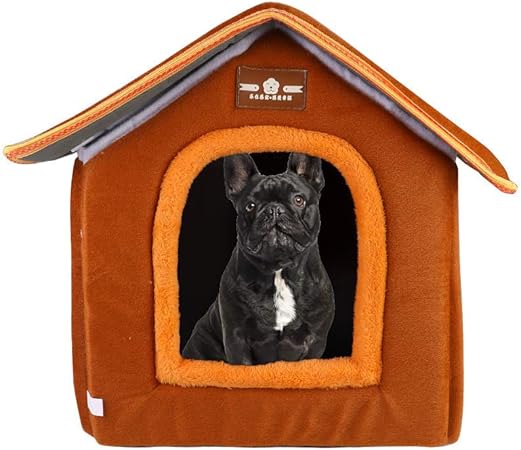 Cysincos Maison Pour Chat Exterieur Hiver Chat Cabane Niche Facile A Laver Pliable Avec Coussin Amovible Doux Et Chaud Pour Chat Chien Lapin Chiot Amazon Fr Cuisine Maison