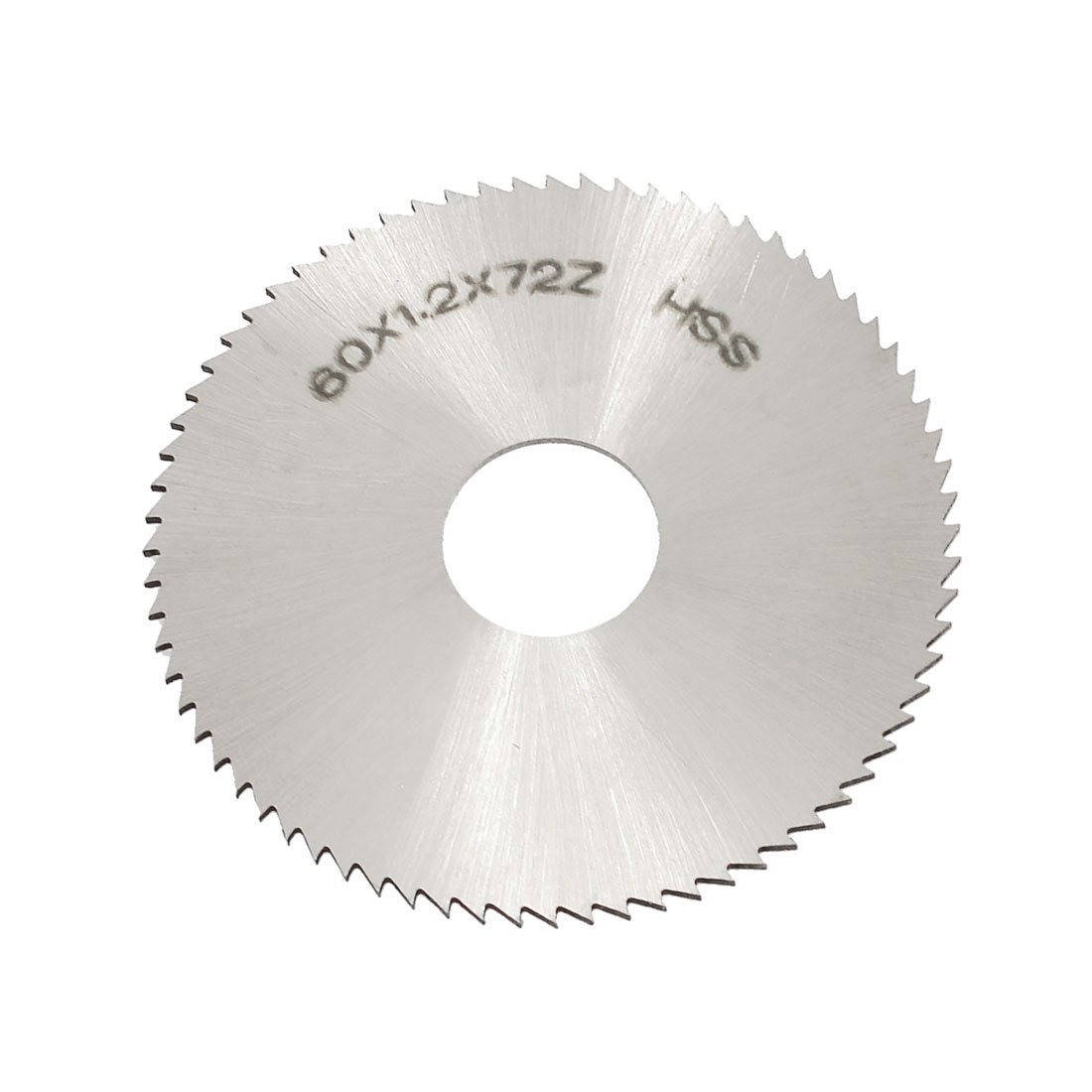 Sourcingmap 60mm OD 1.2mm Thickness 72T HSS Circular Slitting Saw Blade