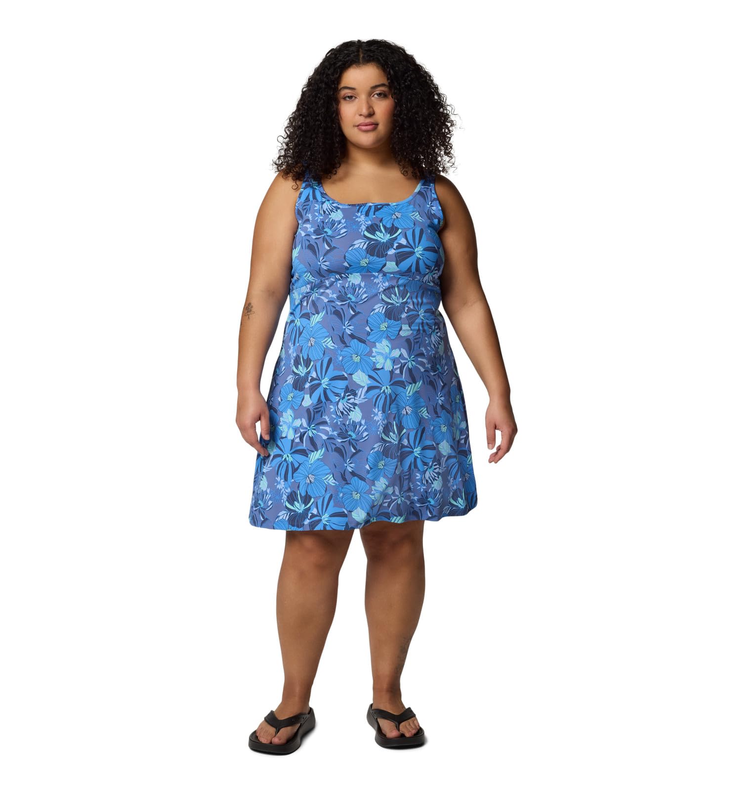 Columbia Women’s Freezer III Dress, Bluebell Retropical, X-Small