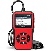 V100 OBD2 Diagnostic Diagnostic Tool Tool, Code Reader, Engine Light Diagnostic Tool, Battery Voltage Tester, for OBD2 Cars &amp; Trucks Since 1996