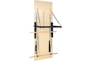 Arkantos Pilates Springboard, Exercise Equipment, Wall Mounted Pilates Reformer Machine, Yoga Fitness Trainer Suitable for Home & Gym Workout