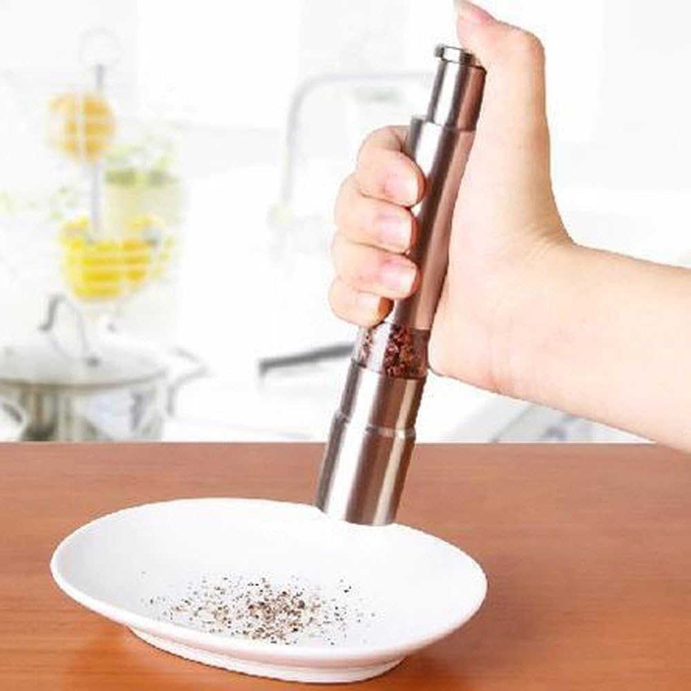 GosFrid Kitchen Grinding Pepper Mill Spice Grinder Salt and Pepper Mills