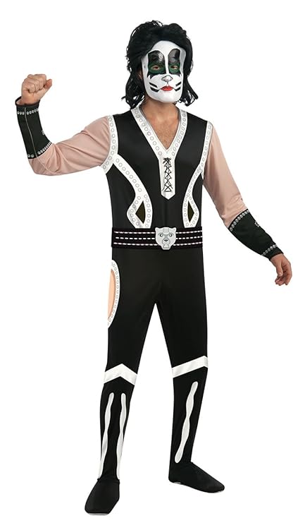 Kiss Herren Kostüm The Catman Katze Kisskostüm Gr. L
