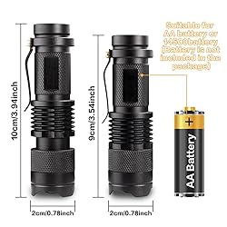 High Power One Mode Red LED Flashlight, Powerful