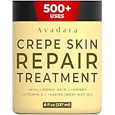 AYADARA Crepey Skin Repair cream 8oz, Firming Lotion for Loose Skin, Crepe Corrector Collagen Cream for Body Tightening, Wrinkle Cream for Face, Neck, Arms and Legs, 500+ Uses